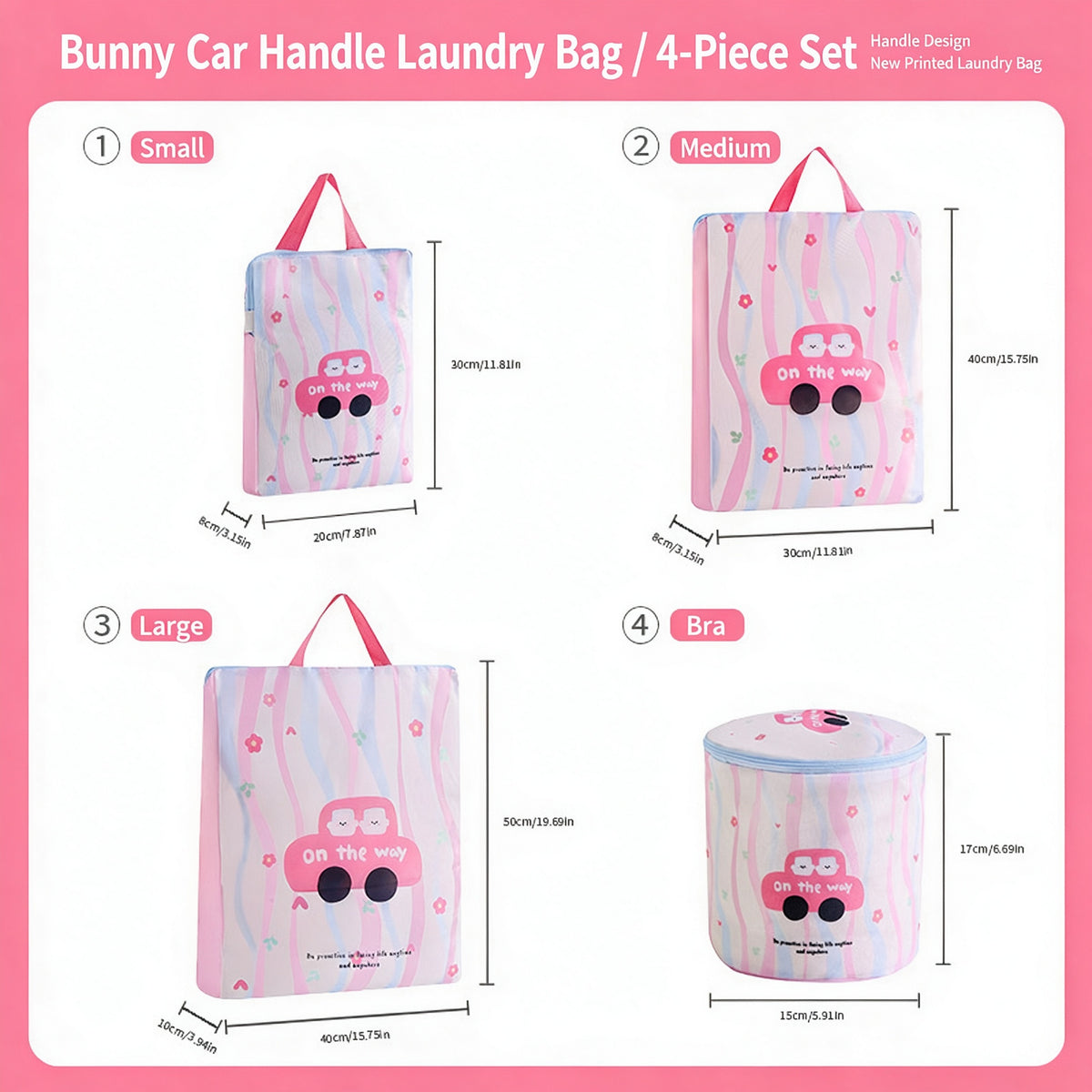 Thickened Chunky Fine Laundry Polyester Mesh Bag - Color Option