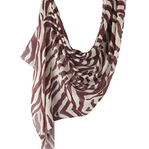 WJ001  Printed Tie-Dye Polyester Long Hijab