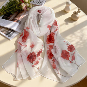 XX2001   Versatile Printed Chiffon Scarf