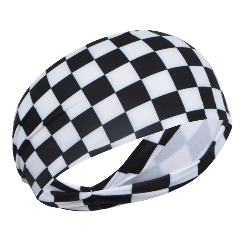 1952  Men's Sports Elastic Moisture-Wicking Headband