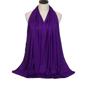 YW125  Modal solid color long scarf