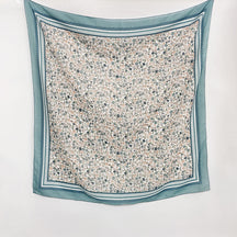 G1045 110*110cm  Quick-Dry Sun-Shading Voile Printed Square Scarf