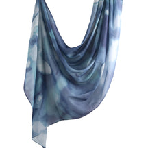 WJ001  Printed Tie-Dye Polyester Long Hijab