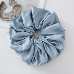 WJA299  Large size ladies' big head bouquet chiffon large intestine circle hairband
