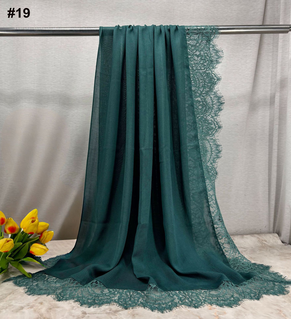 HY004   ELEGANT PLAIN BREATHABLE MODAL HIJAB