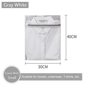 Thickened Chunky Fine Laundry Polyester Mesh Bag - Color Option