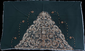 A091  Chiffon beaded hijab(MOQ: 3 pieces）