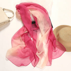 h-320  Georgette Chiffon Scarf Plain & Printed Hijab Series