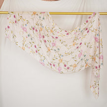 DL002  Double-Sided Modal Printed Single-Stitch Right-Angle Rolled-Edge Hijab