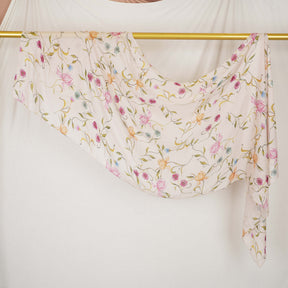 DL002  Double-Sided Modal Printed Single-Stitch Right-Angle Rolled-Edge Hijab