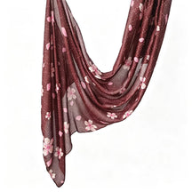 JB030 Printed Double-Sided Polyester Cotton Hijab