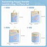 #121-Fine Mesh 3D Handle Puppy 4 Piece Set （Small Medium Large + Bra Bag）