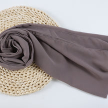 G50 132 colores Hijab de gasa perla