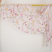 DL002  Double-Sided Modal Printed Single-Stitch Right-Angle Rolled-Edge Hijab