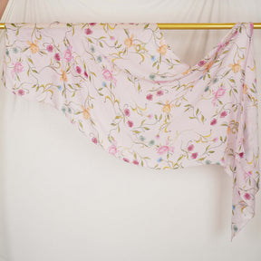 DL002  Double-Sided Modal Printed Single-Stitch Right-Angle Rolled-Edge Hijab