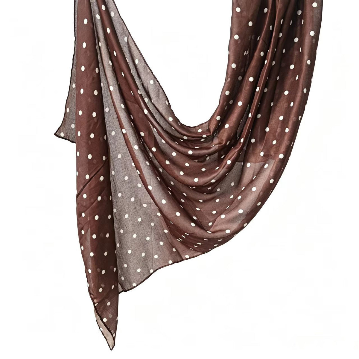 JB030 Printed Double-Sided Polyester Cotton Hijab