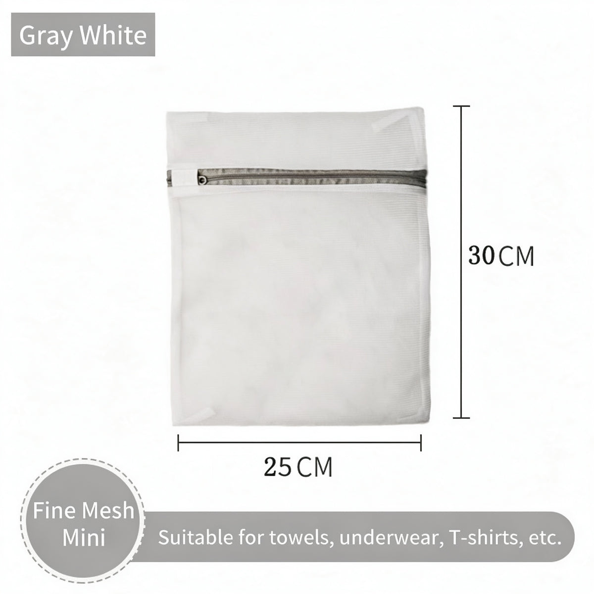 Thickened Chunky Fine Laundry Polyester Mesh Bag - Color Option