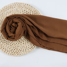 G50 132 colores Hijab de gasa perla