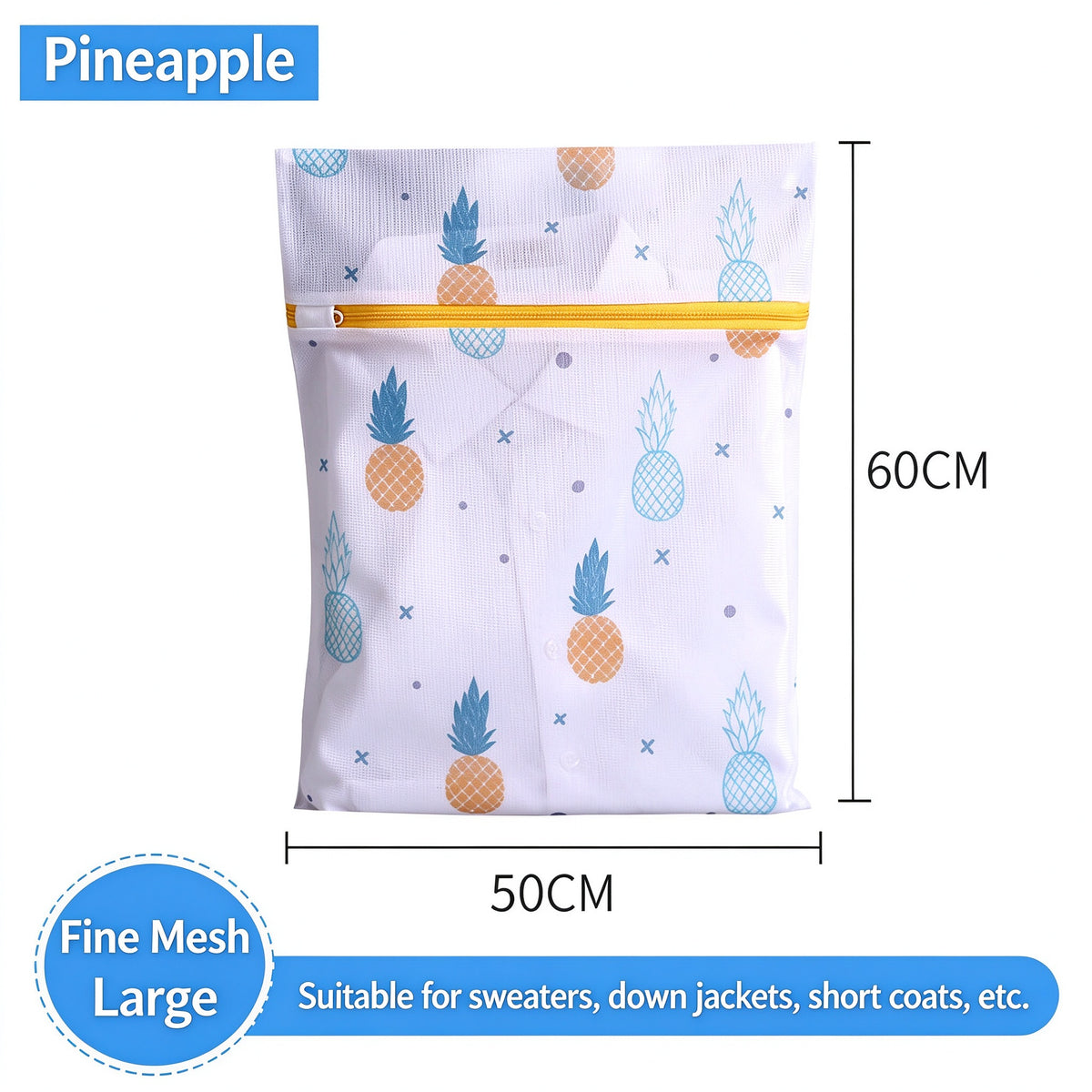 Thickened Chunky Fine Laundry Polyester Mesh Bag - Color Option