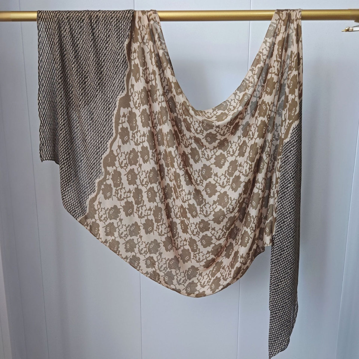 JB020 Printed Double-Sided Modal Hijab
