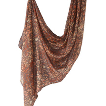 WJ001  Printed Tie-Dye Polyester Long Hijab