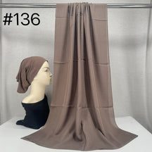 HY006 Gorro de algodón de bambú fino, transpirable, de color sólido