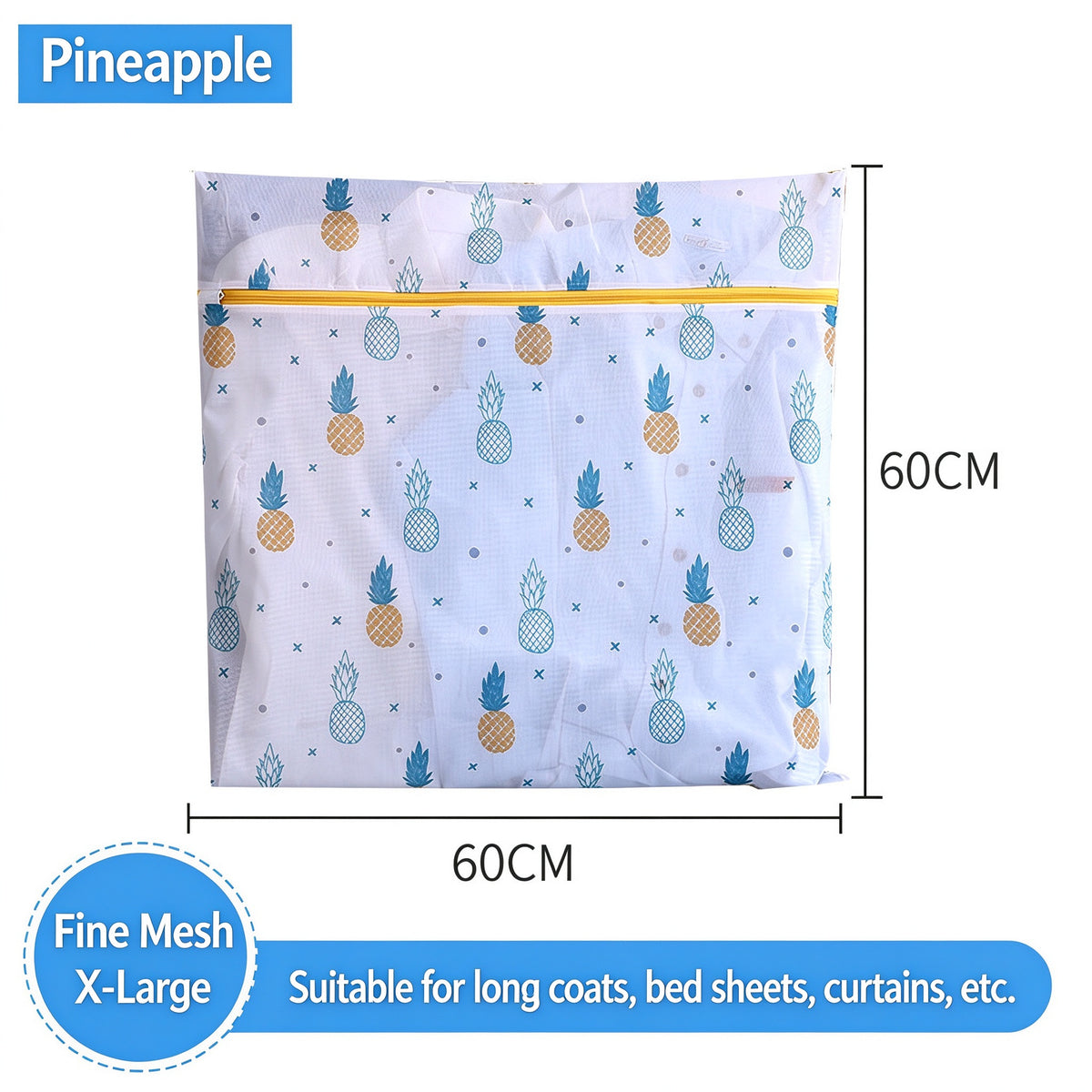 Thickened Chunky Fine Laundry Polyester Mesh Bag - Color Option