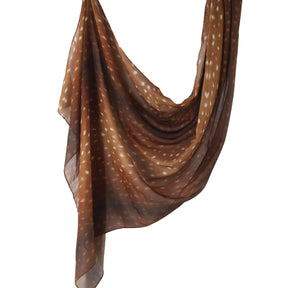 WJ001  Printed Tie-Dye Polyester Long Hijab