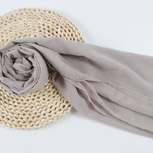 G50 132 colores Hijab de gasa perla