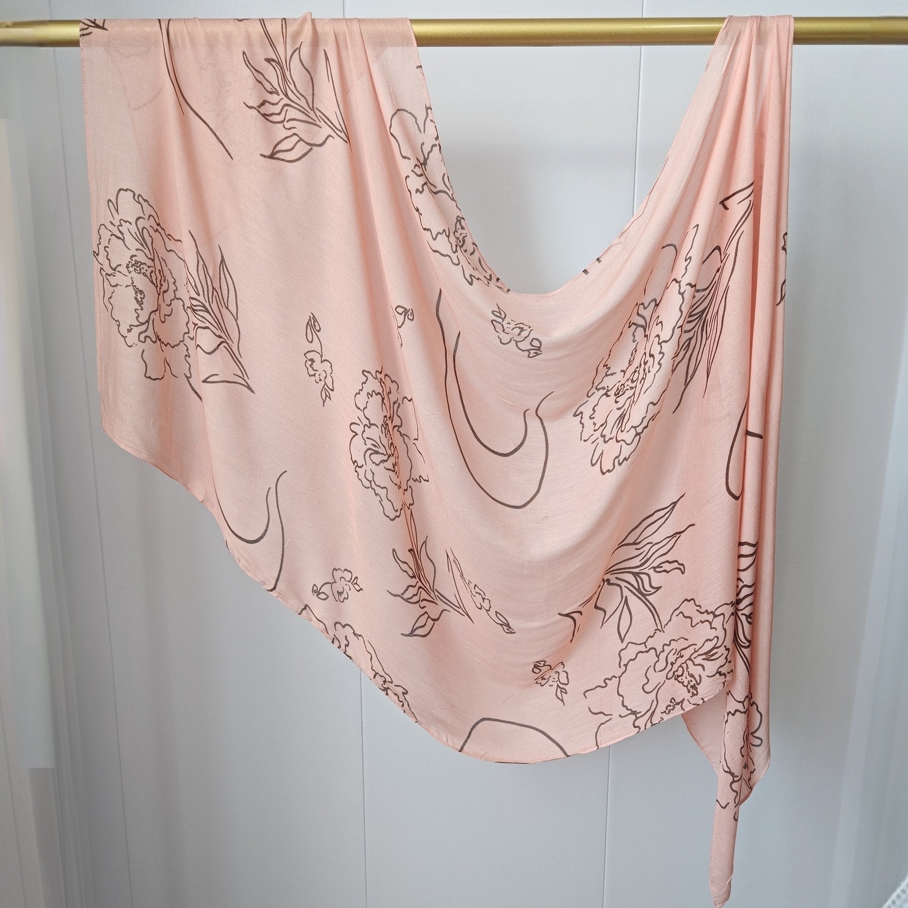 JB020 Printed Double-Sided Modal Hijab