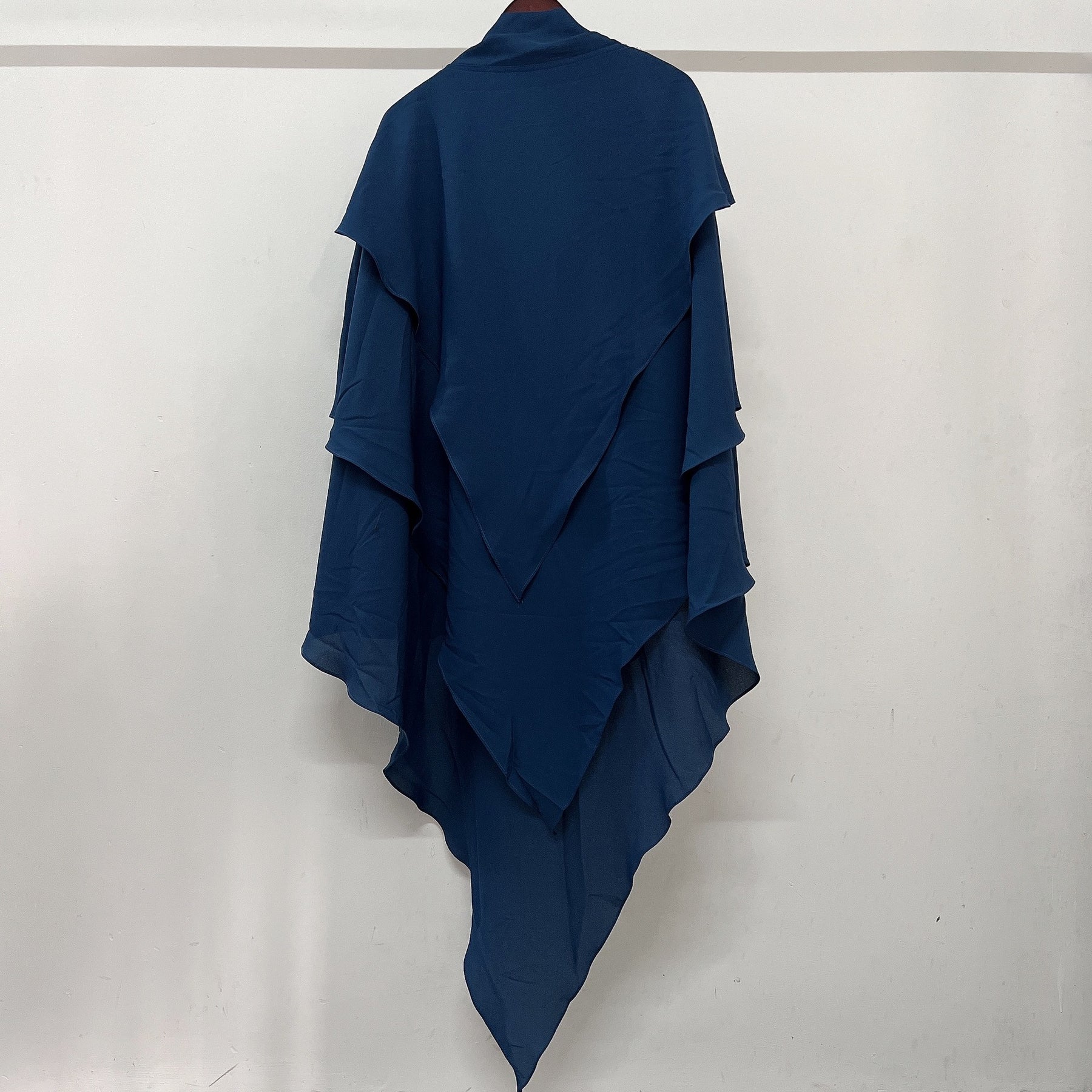 21903  Plain Polyester Triple-Layer Fresh Sweet Khimar Hijab