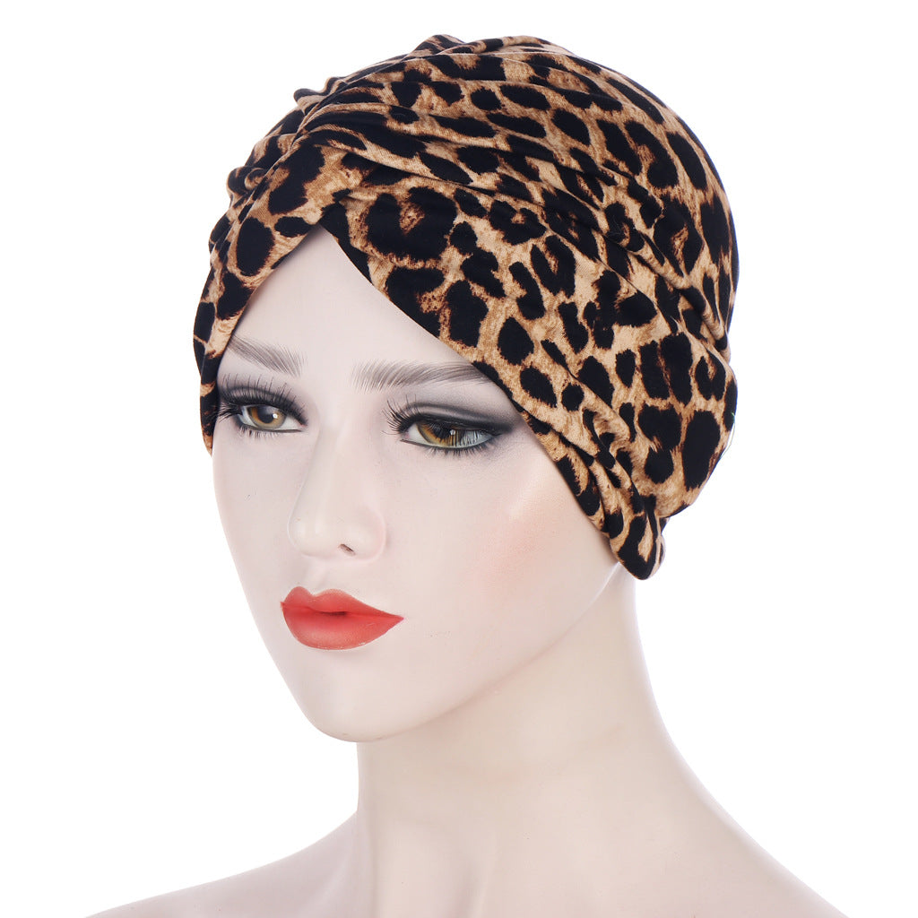 TJM-花布扭扭帽 printed hijab turban hat