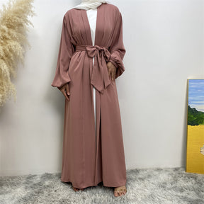 1876 plain muslim abaya