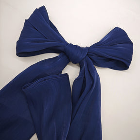 JS005  Island Satin Crepe Long Scarf