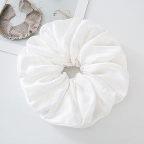 WJA299  Large size ladies' big head bouquet chiffon large intestine circle hairband