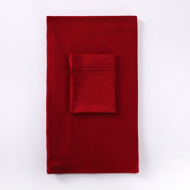 MSL284 set tudung instant cotton plain cotton bawah cap