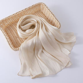 G690  Bright silk fabric breathable cool hijab
