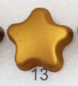 GR0631  Star-shaped magnetic silk scarf fixing buckle 51 colors available