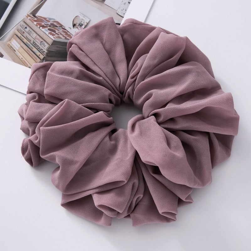 WJA31  Women's chiffon large intestine ring hair tie