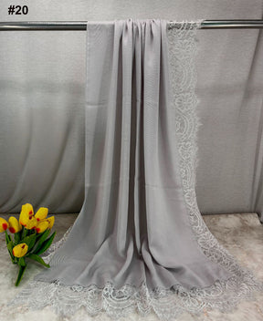 HY004   ELEGANT PLAIN BREATHABLE MODAL HIJAB