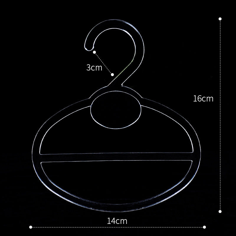 Perchero para bufandas n.° 5508 de 13 cm, para tienda de ropa, perchero de plástico grueso para almacenamiento de bufandas, toallas y ropa