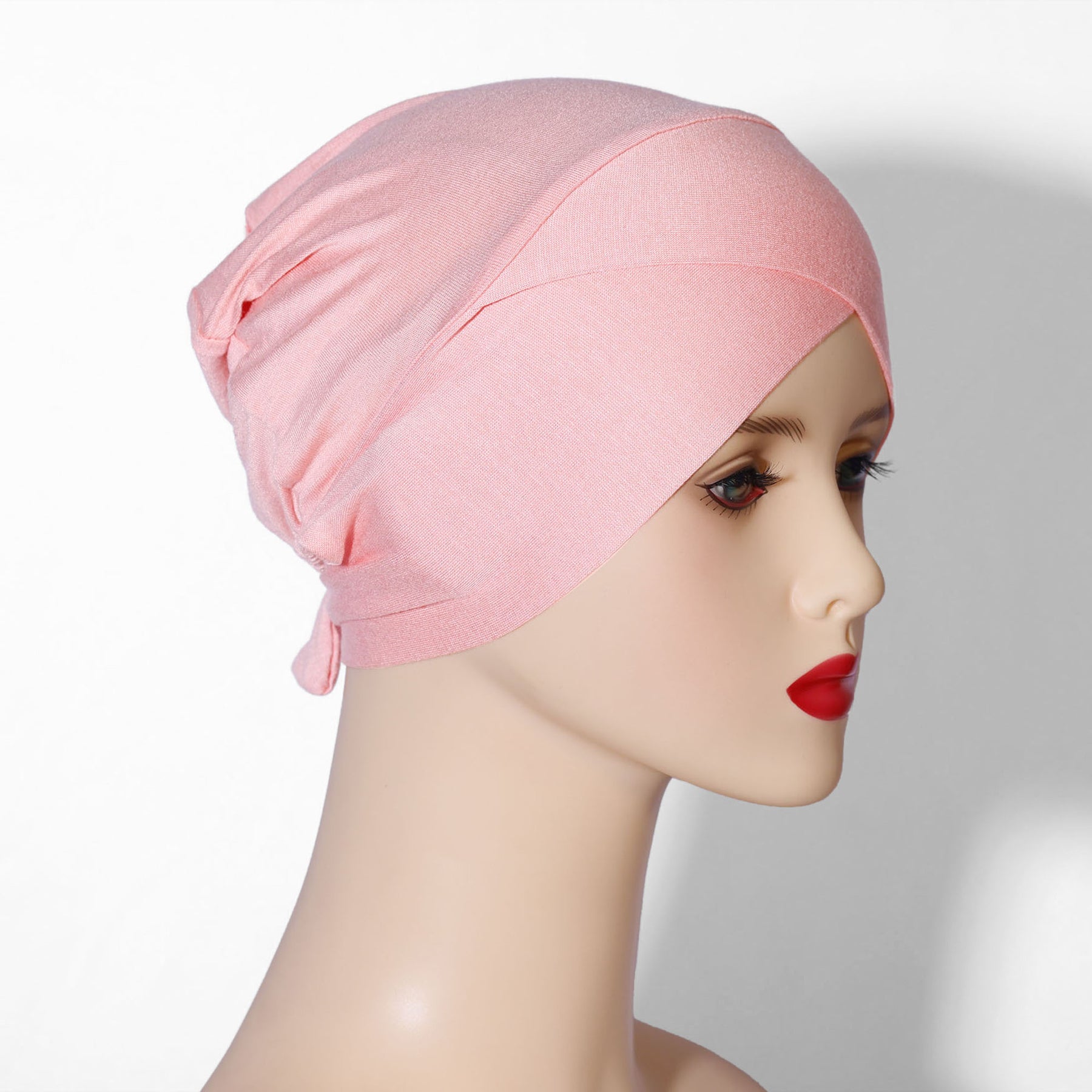 ORU-01  Solid color modal new base cap solid color headscarf