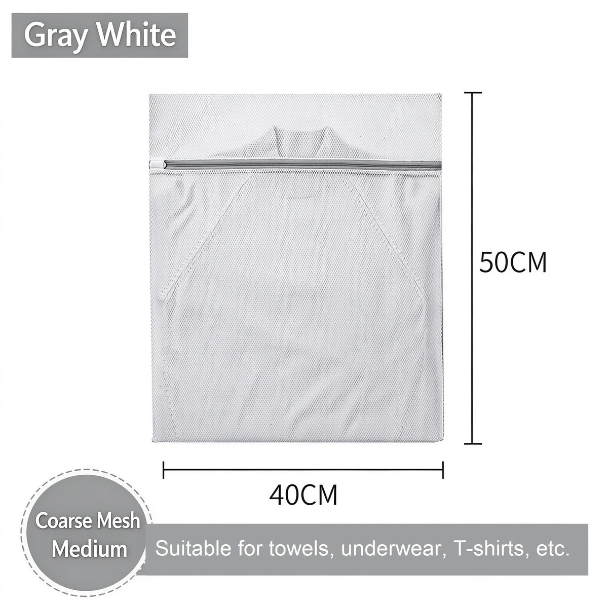 Thickened Chunky Fine Laundry Polyester Mesh Bag - Color Option