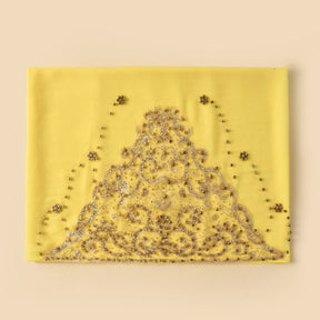 A091  Chiffon beaded hijab(MOQ: 3 pieces）