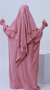 14 - Light Pink Abaya + Hijab