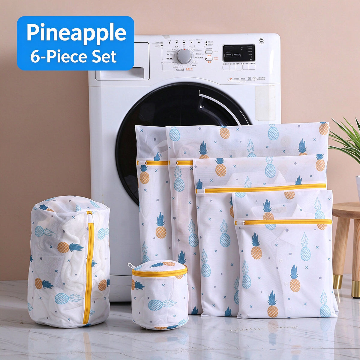 Thickened Chunky Fine Laundry Polyester Mesh Bag - Color Option