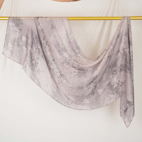 DL002  Double-Sided Modal Printed Single-Stitch Right-Angle Rolled-Edge Hijab