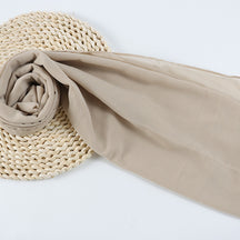 G50 132 colores Hijab de gasa perla