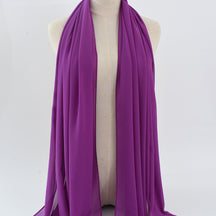 G50 132 colores Hijab de gasa perla