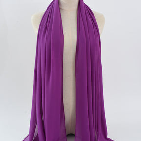 G50 132 warna Tudung chiffon mutiara